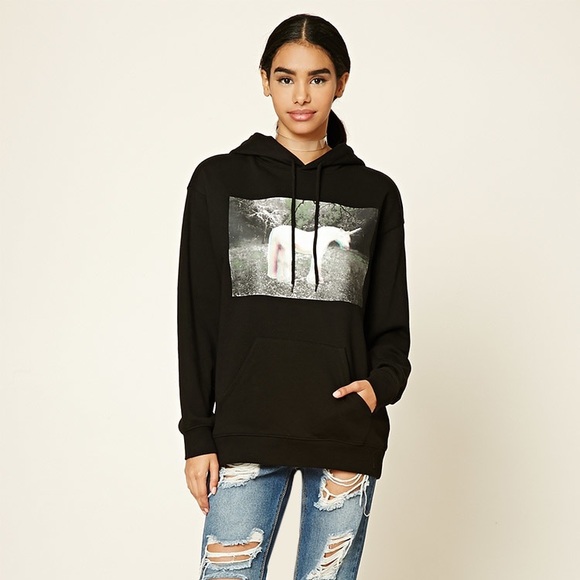 graphic hoodies forever 21